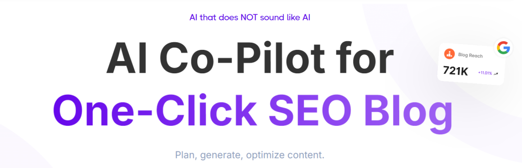 Longshot - AI blogging tool
