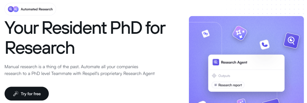 Respell - AI Research