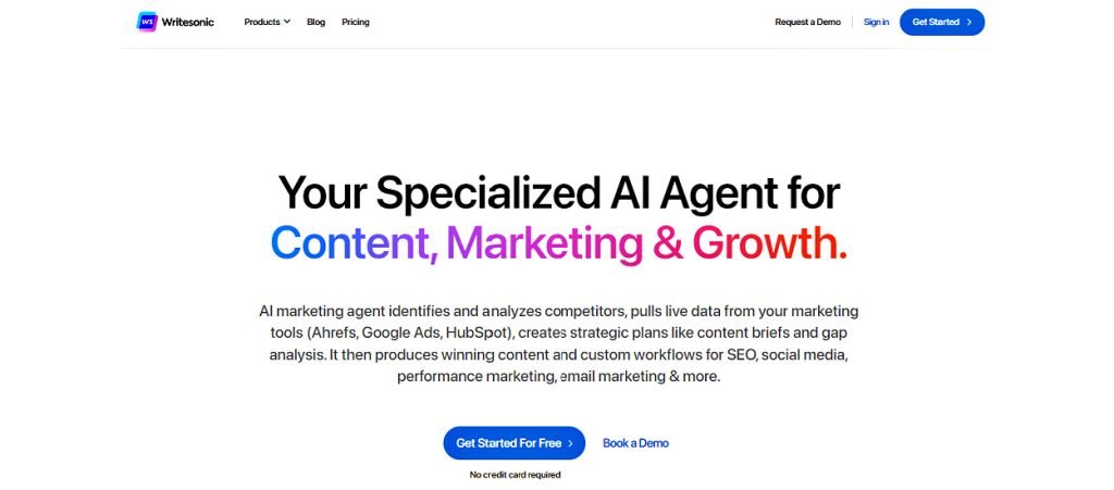 Writesonic for content creators