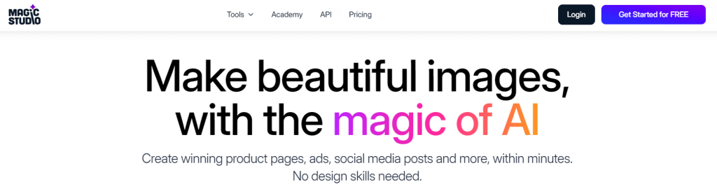 Magic Studio - AI design tool