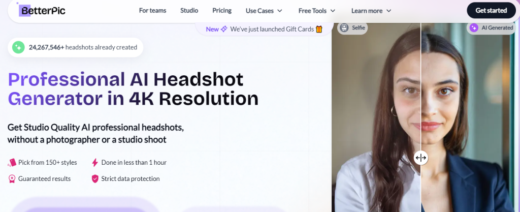 BetterPic - AI photos in 4K