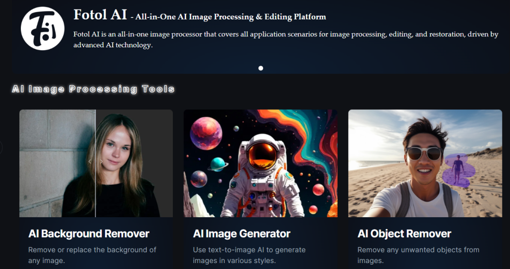 Fotol - AI image tool
