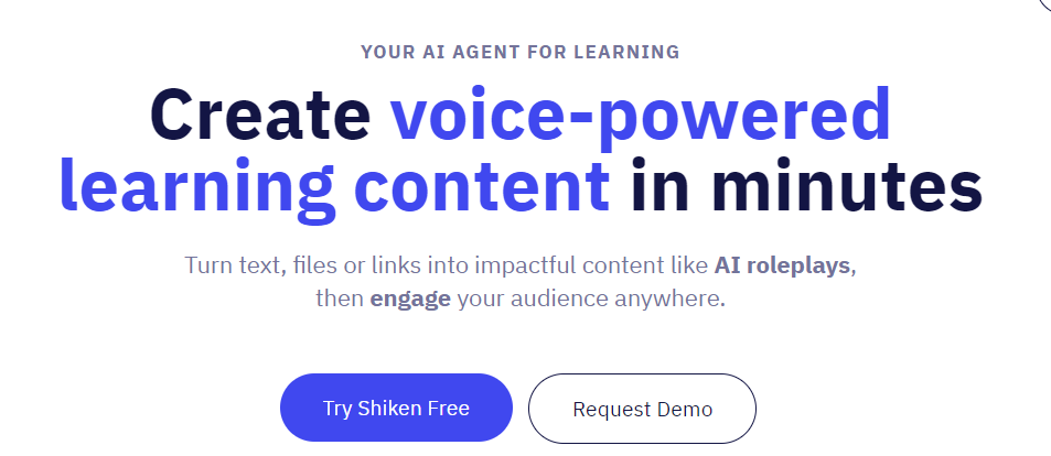 Shiken - AI e-learning tool