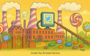 AI tweet factory